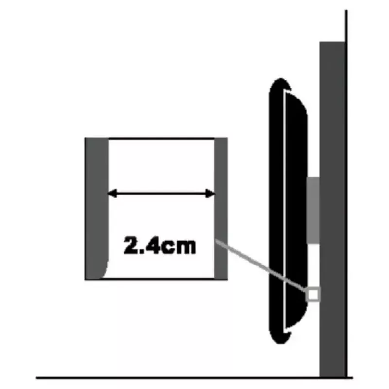 Nástenný držiak VALUE na LCD/plazmový TV plochý profil