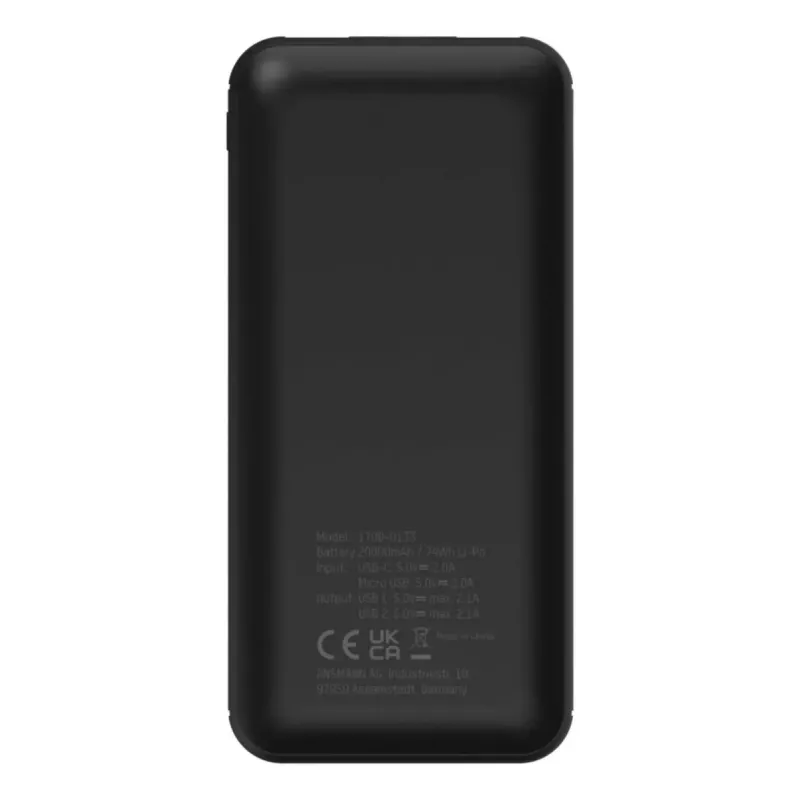 Prenosná batéria Ansmann PB212 20000 mAh
