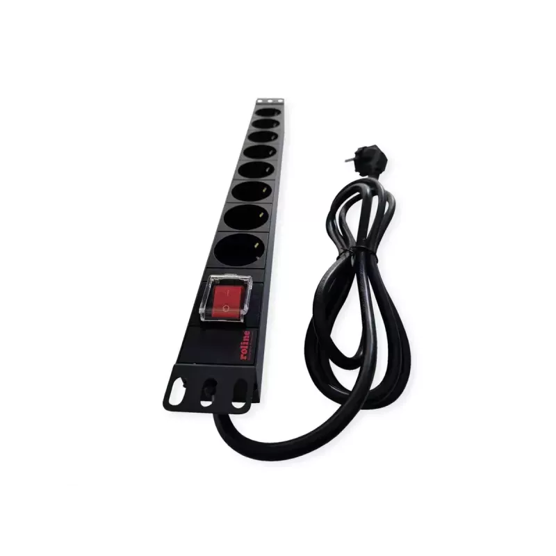 ROLINE 19.07.1619 Power Distribution Unit (PDU) 8 AC výstupov 1U čierna
