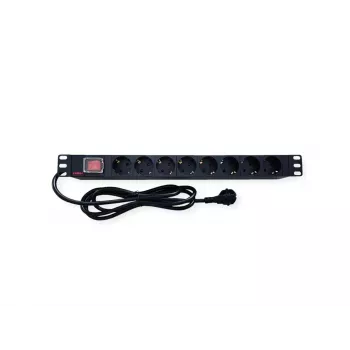 ROLINE 19.07.1619 Power Distribution Unit (PDU) 8 AC výstupov 1U čierna