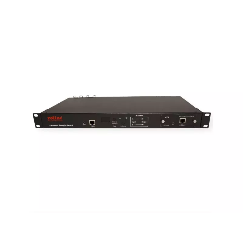 ROLINE 19.07.3415 Automatický prepínač ATS 220-240V 50Hz 1U Rackmount