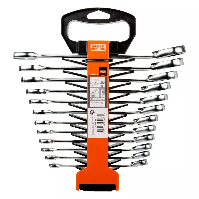 Ráčňový kľúč Bahco 1RM/SH12 hmotnosť 1,52 kg