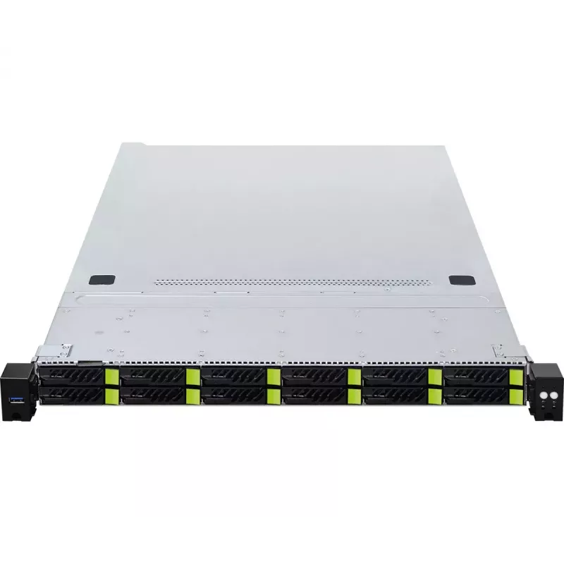 Počítačová skriňa ASRock 1U12E-GENOA/2L2T rack (1U) sivá
