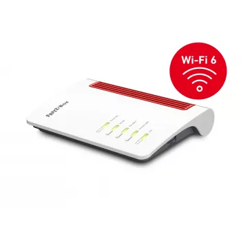 Box FRITZ! 7530 AX WLAN router Gigabit Ethernet dualband (2,4 GHz / 5 GHz) biely