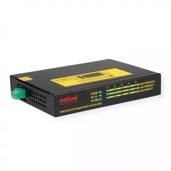 Sieťový switch ROLINE 21.13.1162 Gigabit Ethernet 5 portov PoE