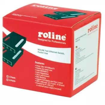 Fast Ethernet switch ROLINE 21.14.3133 Pocket 5 portov