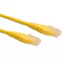 Sieťový kábel ROLINE UTP patch kábel Cat.6 RJ-45 0,3 m žltý