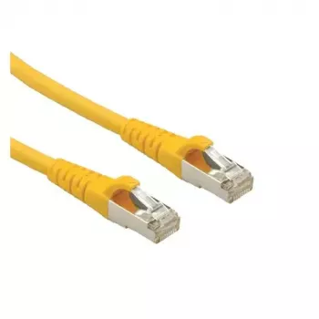 Sieťový kábel ROLINE CAT.6a S/FTP konektor samec S-STP 7 m žltý