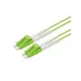 ROLINE InfiniBand/sklenené vlákno kábel 2 m 2x LC zelený OM5 50 µm