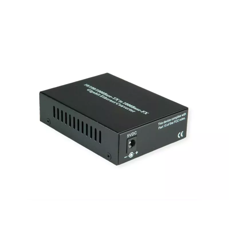 Sieťový mediakonvertor VALUE 21.99.1199 1000 Mbit/s multimódový čierna