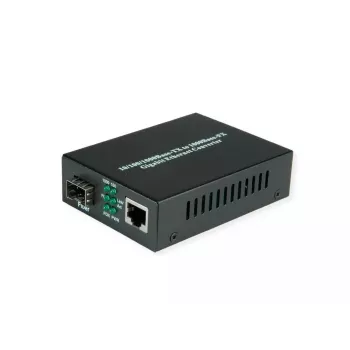 Sieťový mediakonvertor VALUE 21.99.1199 1000 Mbit/s multimódový čierna