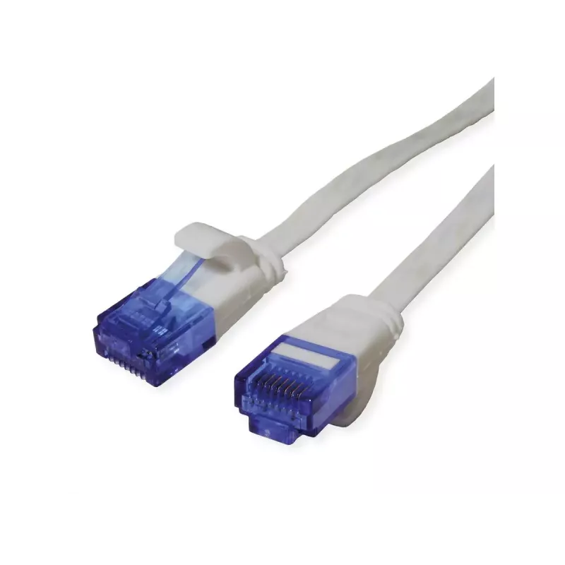Sieťový kábel VALUE 21.99.2012 2 m Cat6a U/UTP sivý