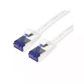 Sieťový kábel VALUE 21.99.2165 5 m Cat6a F/UTP biely
