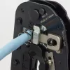 Krimpovacie kliešte na káble VALUE 25.99.8794 čierna červená 190 mm 347 g