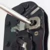 Krimpovacie kliešte na káble VALUE 25.99.8794 čierna červená 190 mm 347 g