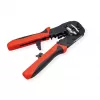 Krimpovacie kliešte na káble VALUE 25.99.8794 čierna červená 190 mm 347 g