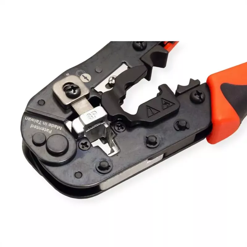 Krimpovacie kliešte na káble VALUE 25.99.8794 čierna červená 190 mm 347 g