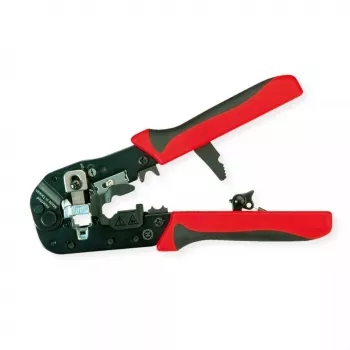 Krimpovacie kliešte na káble VALUE 25.99.8794 čierna červená 190 mm 347 g