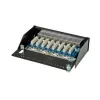 Nástenný patch panel ROLINE Cat.5e 8 portov STP čierny