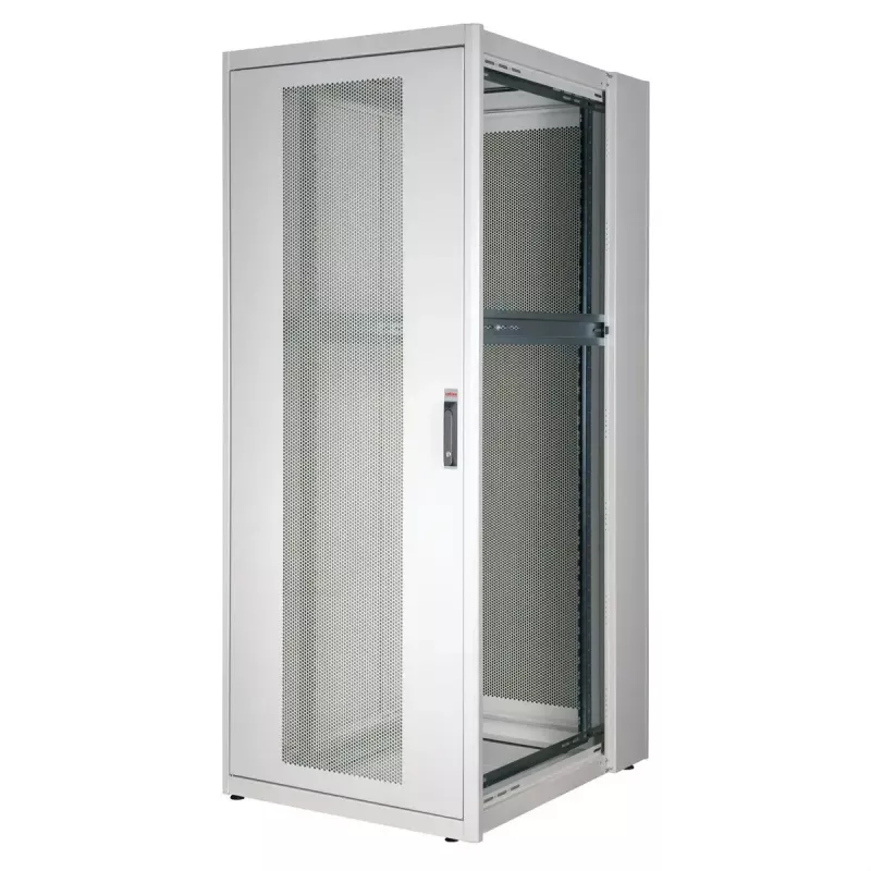 19-palcová serverová skriňa ROLINE Basic 42U, voľne stojaca perforovaná 800×1000 mm, IP20, 600 kg