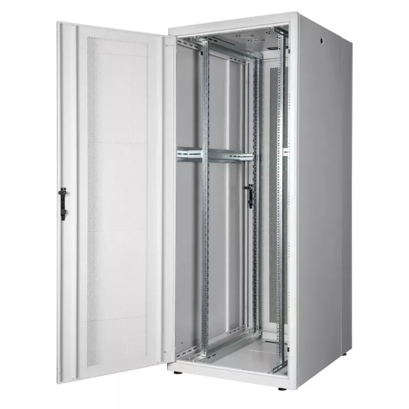 19-palcová serverová skriňa ROLINE Basic 42U, voľne stojaca perforovaná 800×1000 mm, IP20, 600 kg