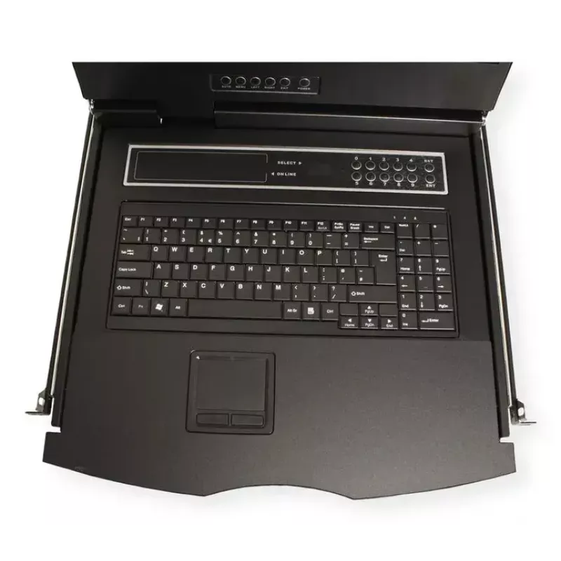 Racková konzola VALUE 26.99.0131 19 inch (48,3 cm) 1366x768 250 cd/m² nemecká klávesnica čierna 1HE