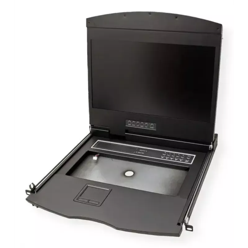 Racková konzola VALUE 26.99.0131 19 inch (48,3 cm) 1366x768 250 cd/m² nemecká klávesnica čierna 1HE
