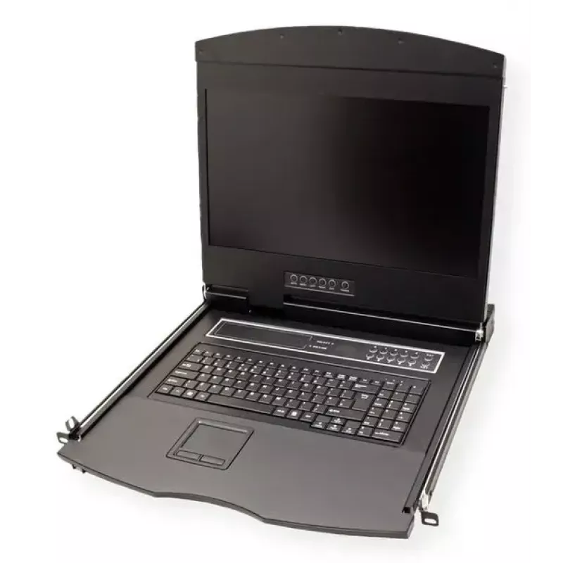 Racková konzola VALUE 26.99.0131 19 inch (48,3 cm) 1366x768 250 cd/m² nemecká klávesnica čierna 1HE