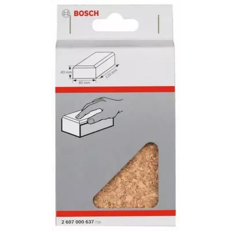 Bosch 2 607 000 637 brúsny blok