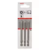 Bosch 2607001535 skrutkovací bit Phillips PH2 extra tvrdý E 6,3, 3 ks