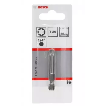 Skrutkovací bit Bosch 2607001642 T30 extra tvrdý 49 mm