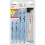 Bosch 2 607 010 906 čepeľ do priamočiarej/šabľovej/multifunkčnej píly čepeľ do priamočiarej píly 6 kusov