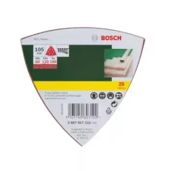 Bosch 2607017111 25 ks brúsnych listov