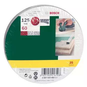 Bosch 2 607 019 492 brúsne príslušenstvo, 25 kusov
