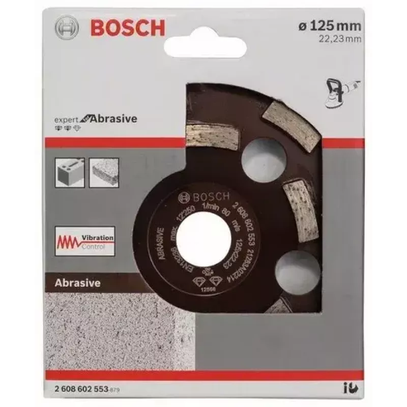Brúsny kotúč Bosch 2 608 602 553 vhodný na brúsenie dreva