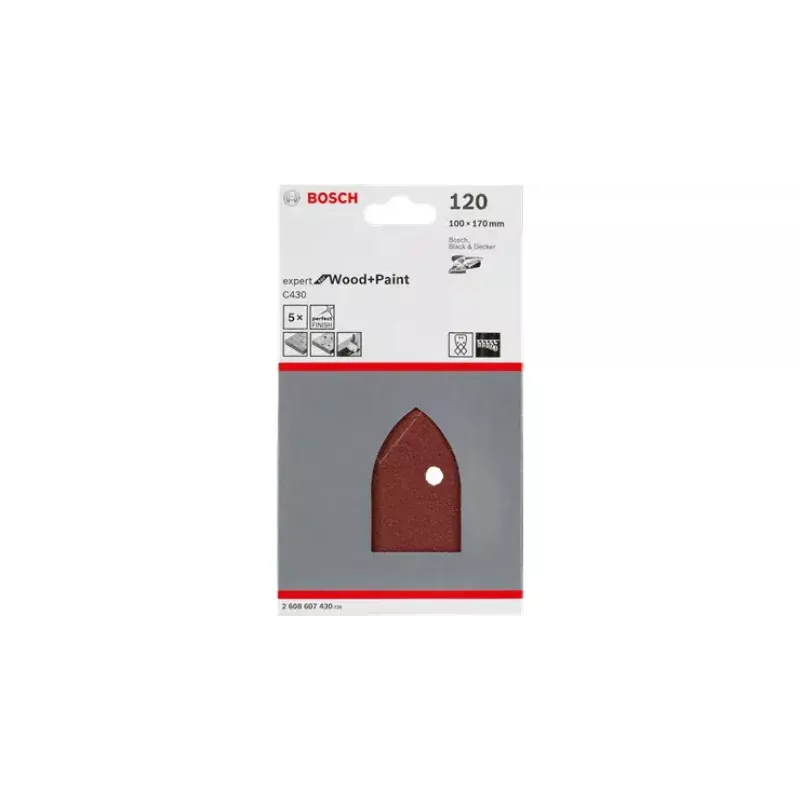 Brúsne listy Bosch C430 Expert na drevo a lak