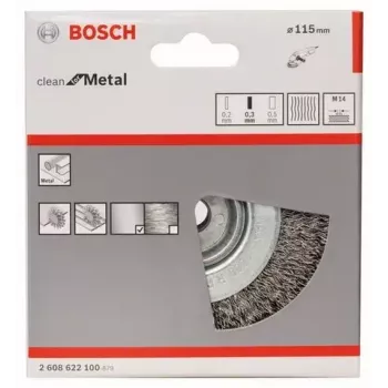 Drôtená kefa Bosch 2 608 622 100 11,5 cm priemer stopky 1,4 cm
