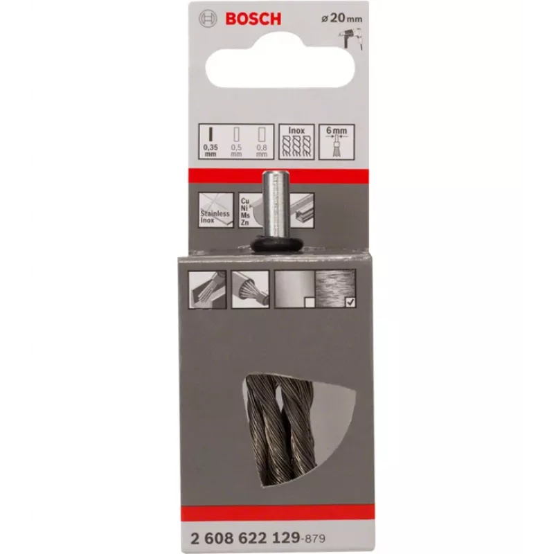 Drôtená kefa Bosch 2608622129 priemer 1,9 cm