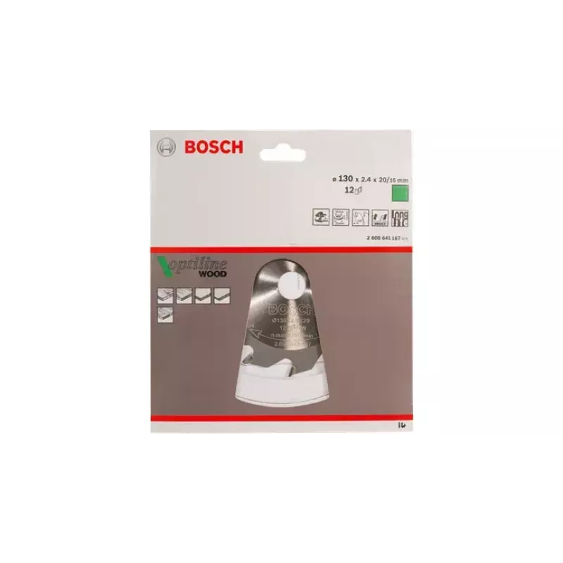 Kotúče do okružnej píly Bosch Optiline Wood 2608640732