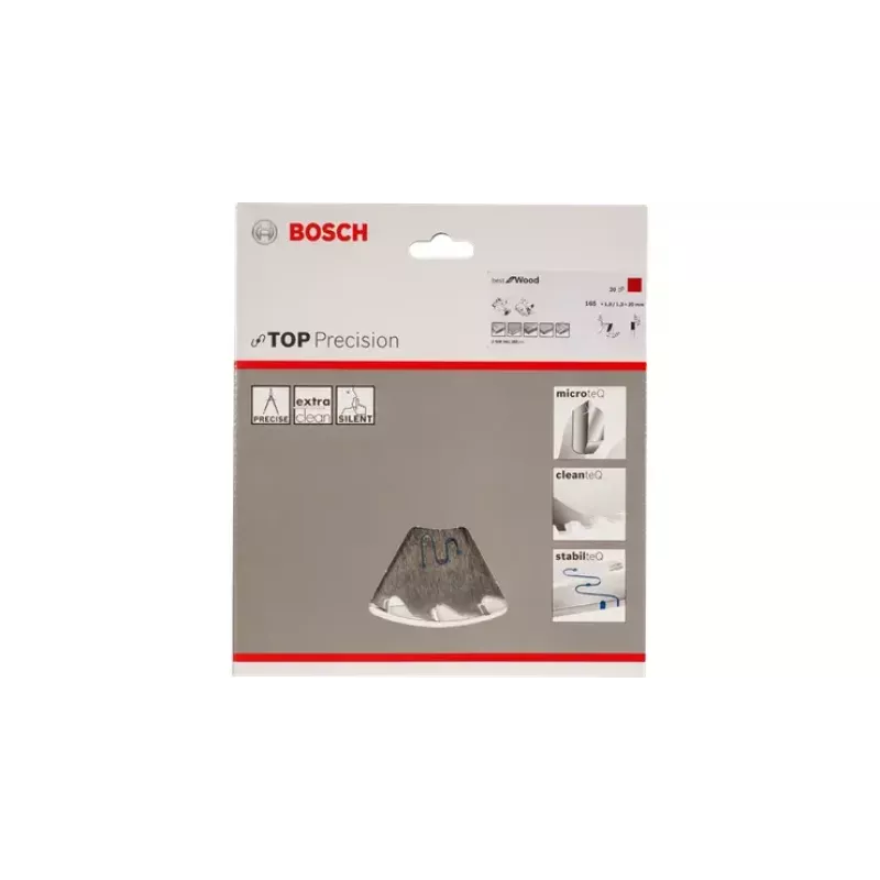Kotúčový pílny list Bosch Best for Wood 16,5 cm