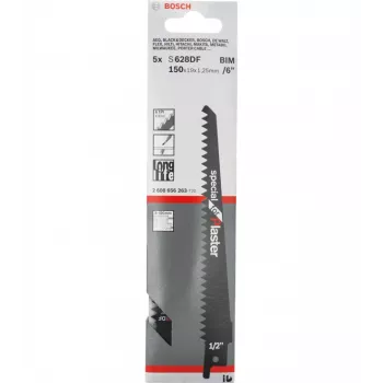 Bosch 2608656263 čepeľ do šabľovej píly bimetal 5 ks