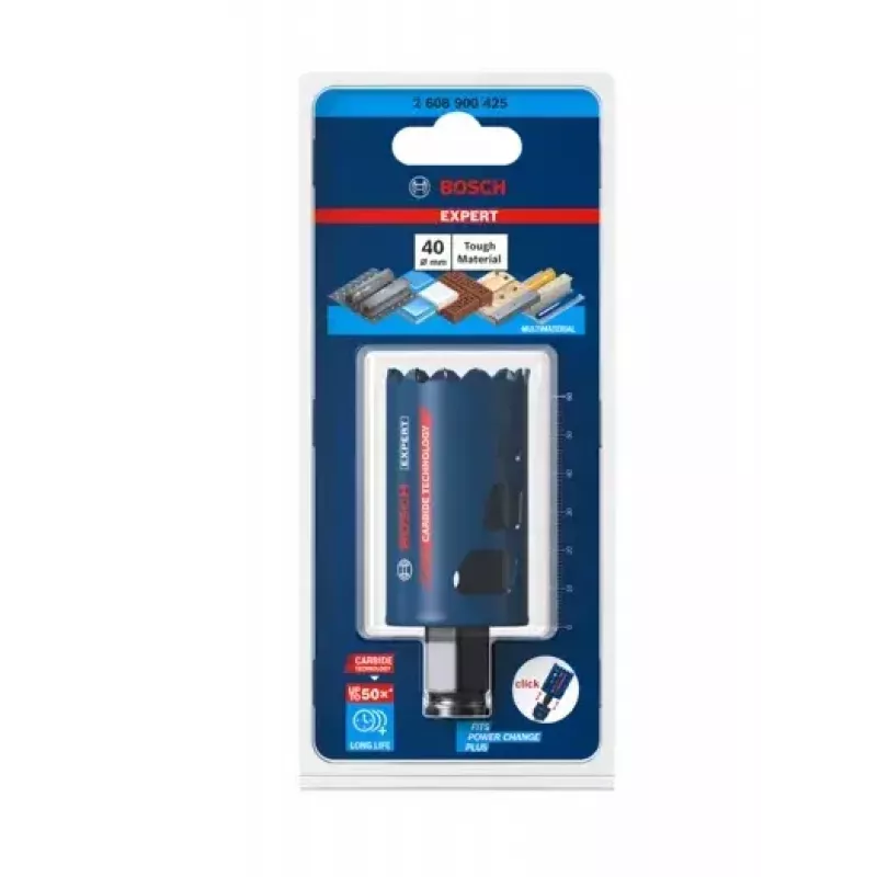 Korunkový vrták Bosch 2 608 900 425 4 cm na tehlu, plast, drevo