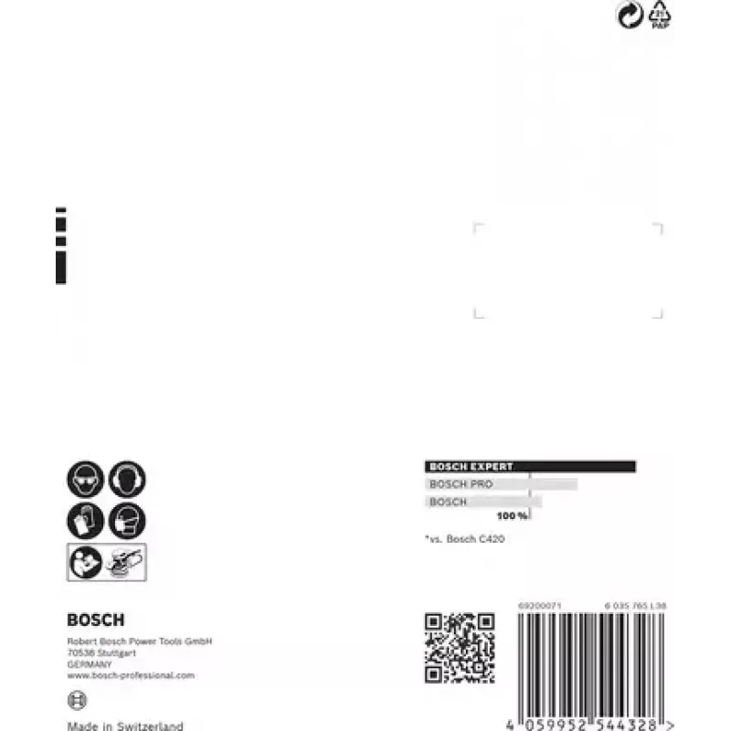 Bosch 2 608 901 096 brúsne/brúsne príslušenstvo k rotačnému náradiu drevo brúsny list