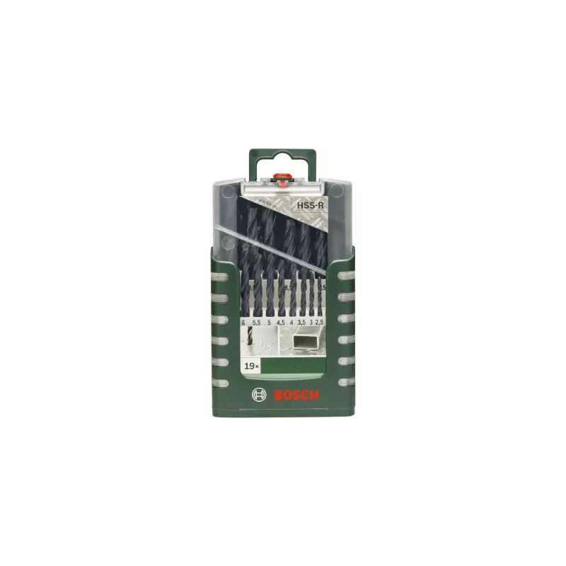 Bosch 2609255131 Sada špirálových vrtákov do kovu HSS-R 19 ks, DIN 338