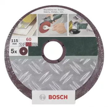 Brúsny kotúč Bosch 2609256252 veľkosť otvoru 2,2 cm balenie 5 ks