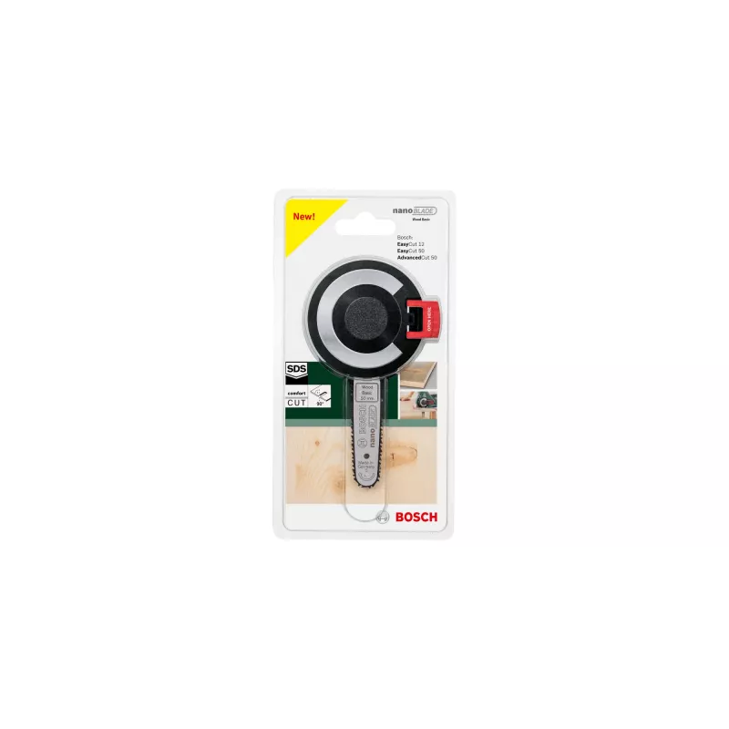 Príslušenstvo čepele píly Bosch nanoBLADE Wood Basic 50 — náhradná čepeľ píly na drevo, model 2609256D83