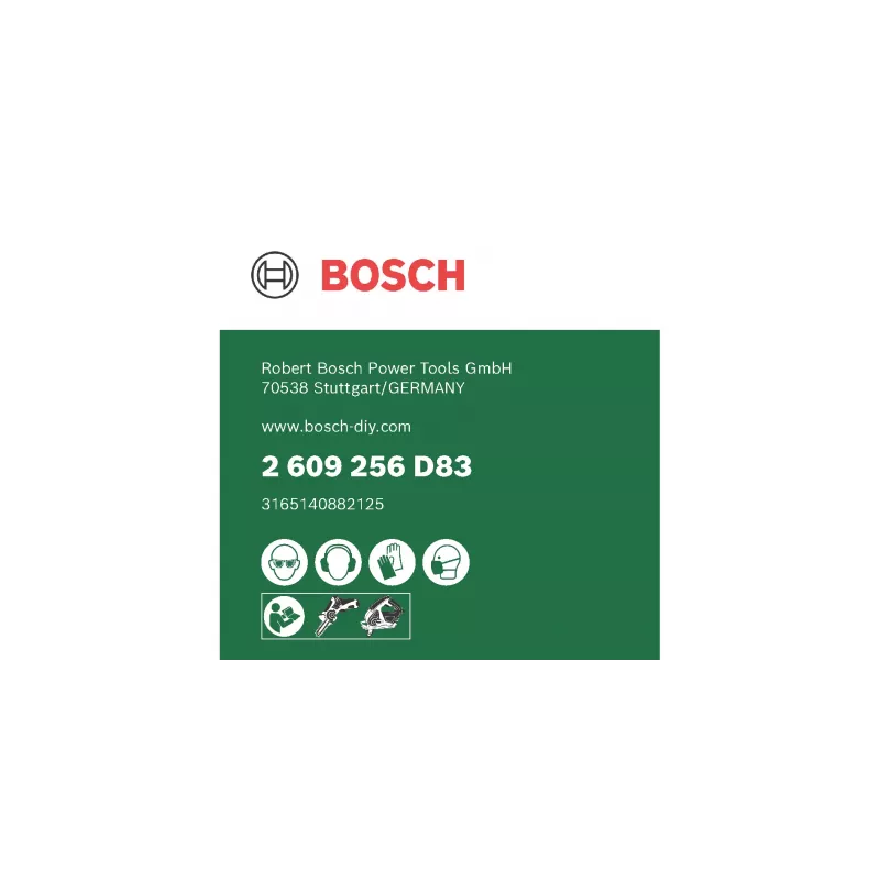 Príslušenstvo čepele píly Bosch nanoBLADE Wood Basic 50 — náhradná čepeľ píly na drevo, model 2609256D83
