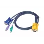 ATEN PS/2 KVM kábel 6m
