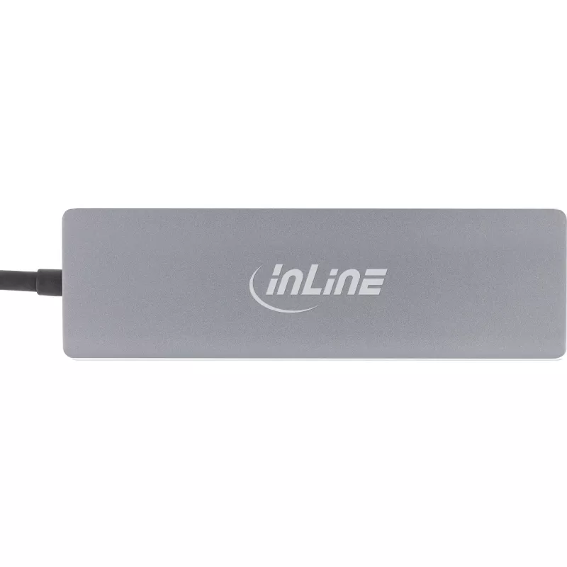 InLine USB 3.2 USB-C Multi Hub (3x USB-A + USB-C) - čítačka kariet - HDMI - OTG