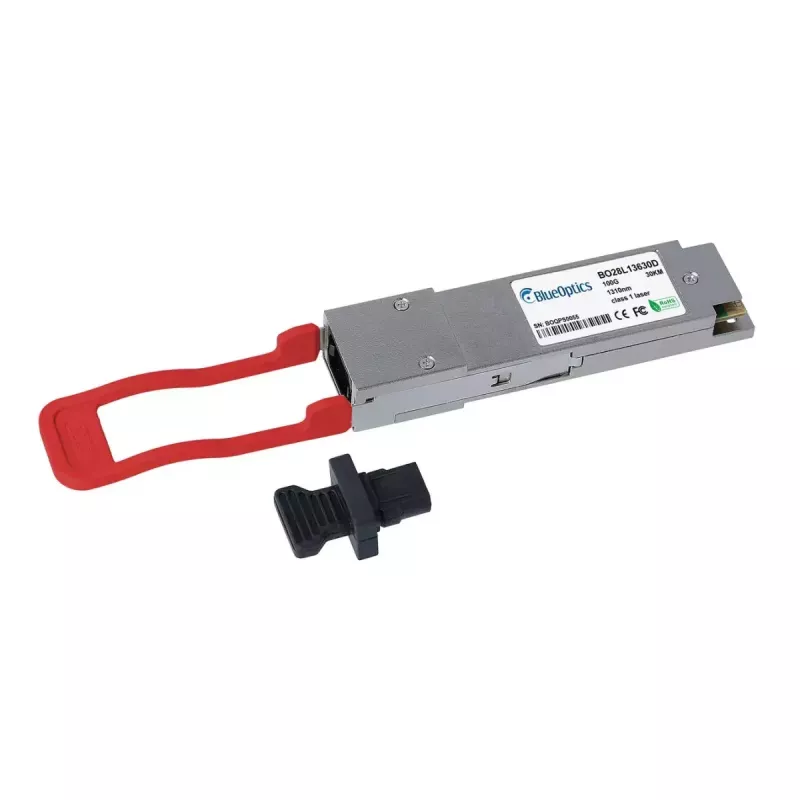 Optický transceiver modul BlueOptics 3HE11239AA-BO QSFP28 LC hliník
